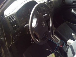 2003 HONDA CIVIC, BLACK,  EX MODEL, 1.7L, V-TEC   AT,  A26255